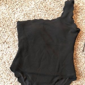 Scallop One Piece Swimsuit